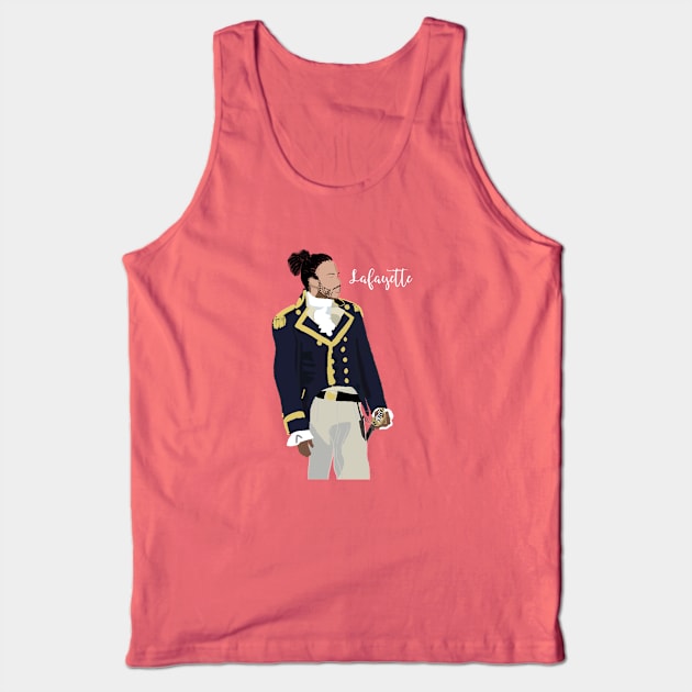 Hamilton Lafayette Daveed Diggs T-Shirt 2 Tank Top by Bookishandgeeky